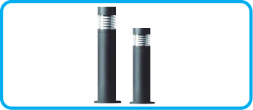 001-AZOOD BOLLARD 15W , 80-100CM  TOP-Q